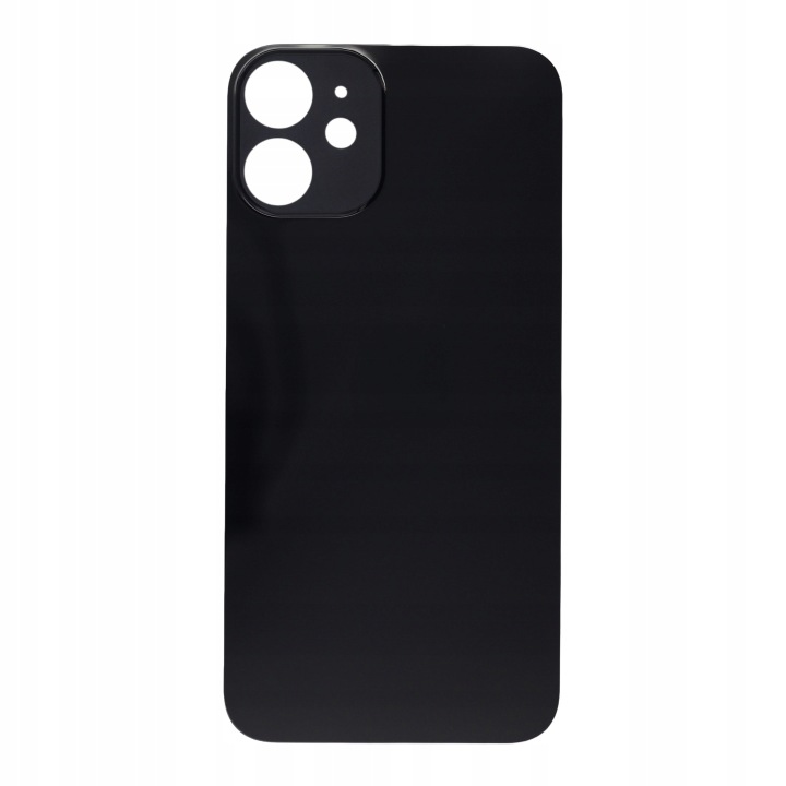 Klapka Baterii Tył Szkło iPhone 12 Mini Czarny + Klej B-7000 Bezbarwny 15ml