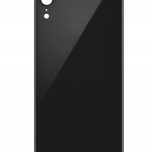 Klapka Baterii Tył Szkło iPhone XR Czarny + Klej B-7000 bezbarwny 15ml
