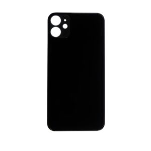 Klapka Baterii Tył Szkło iPhone 11 Czarny + Klej B-7000 bezbarwny 15ml