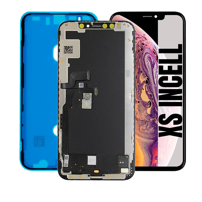 Wyświetlacz iPhone XS HD Incell LCD Ekran Uszczelka