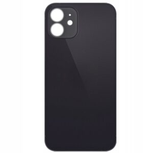 Klapka Baterii Tył Szkło iPhone 12 Mini Czarny + Klej B-7000 Bezbarwny 15ml