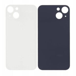 Klapka Baterii Szkło iPhone 13 Mini Biały + Klej B-7000 Bezbarwny 15ml