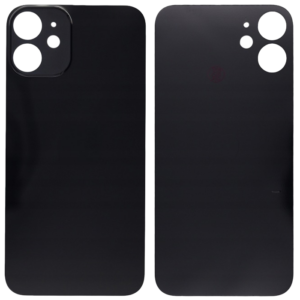 Klapka Baterii Tył Szkło iPhone 12 Mini Czarny + Klej B-7000 Bezbarwny 15ml