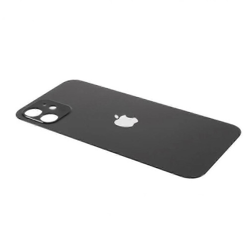 Klapka Baterii Tył Szkło iPhone 12 Czarny + Klej B-7000 15ml Bezbarwny