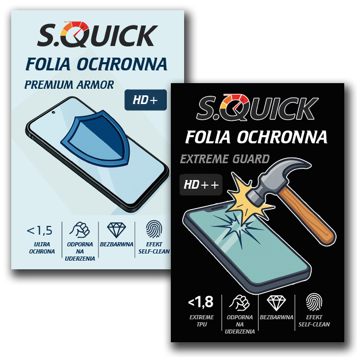 rodzaje folii ochronnych s-quick