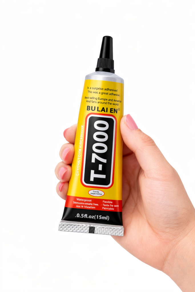 Klej Montażowy T-7000 Czarny Uniwersalny do Wyświetlaczy 15ml