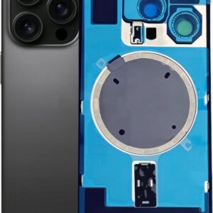 Klapka Baterii Tył Szkło iPhone 16 Pro Max Czarny Uzbrojona