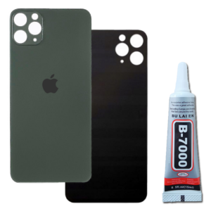 Klapka Baterii Tył Szkło iPhone 11 Pro Max Zielony + Klej B-7000