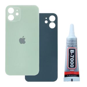 vKlapka Baterii Tył Szkło iPhone 12 Zielony + Klej B-7000 15ml