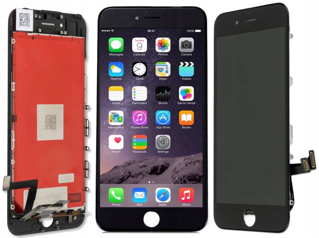 Wyświetlacz iPhone 7 Czarny A1660 A1778