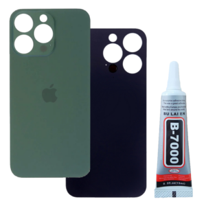 Klapka Baterii Tył Szkło iPhone 13 Pro Zielony + Klej B-7000 15ml Bezbarwny