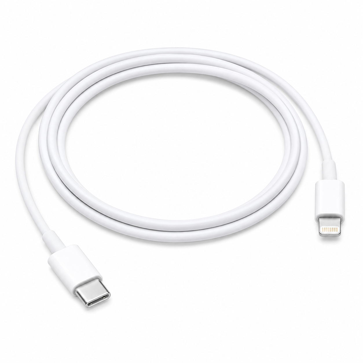 Kabel do iPhone Lightning USB-C 1m Biały Szybkie Ładowanie 20W Oryginalny OEM