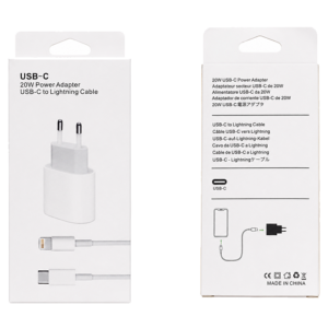 Ładowarka do iPhone 20W + Kabel USB-C Lightning 1m Quick Charge 3.0