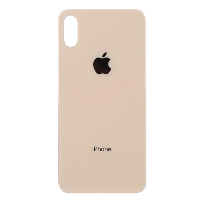 Klapka Baterii Tył Szkło iPhone XS Max Złoty + Klej B-7000 15ml Bezbarwny
