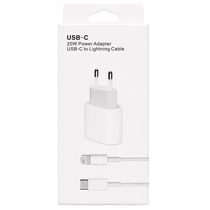 Ładowarka do iPhone 20W + Kabel USB-C Lightning 1m Quick Charge 3.0