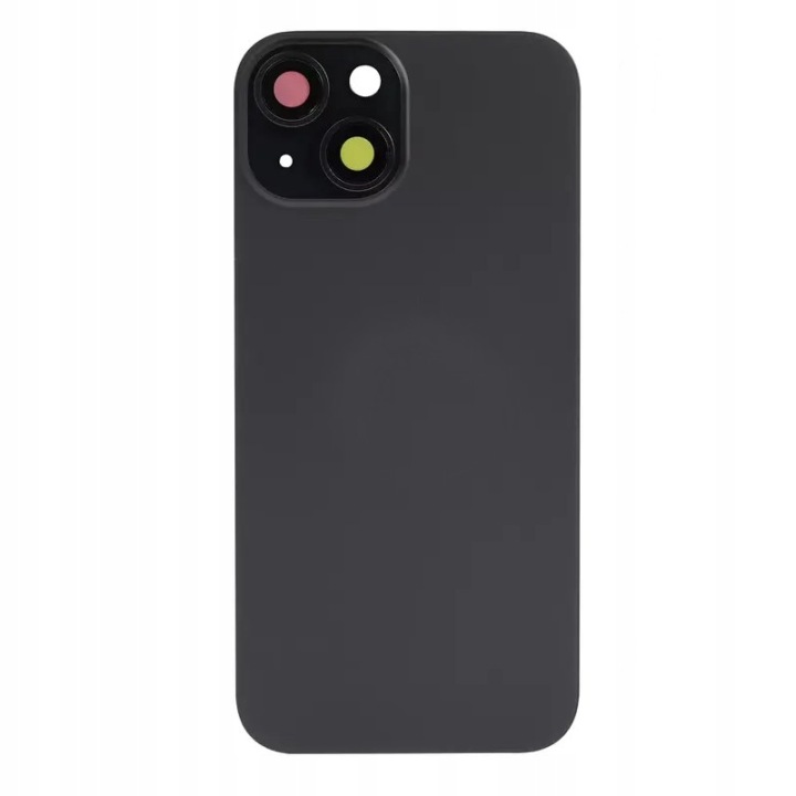 Klapka Baterii Tył Szkło iPhone 15 Czarny Uzbrojona Gratis Klej B-7000 15 ml Bezbarwny