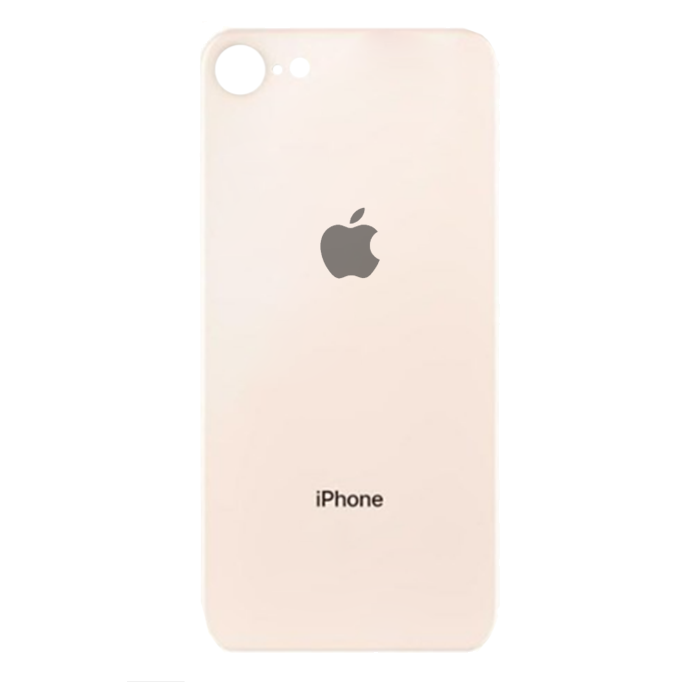 Klapka Baterii Tył iPhone 8 Złoty + Klej B-7000 Bezbarwny