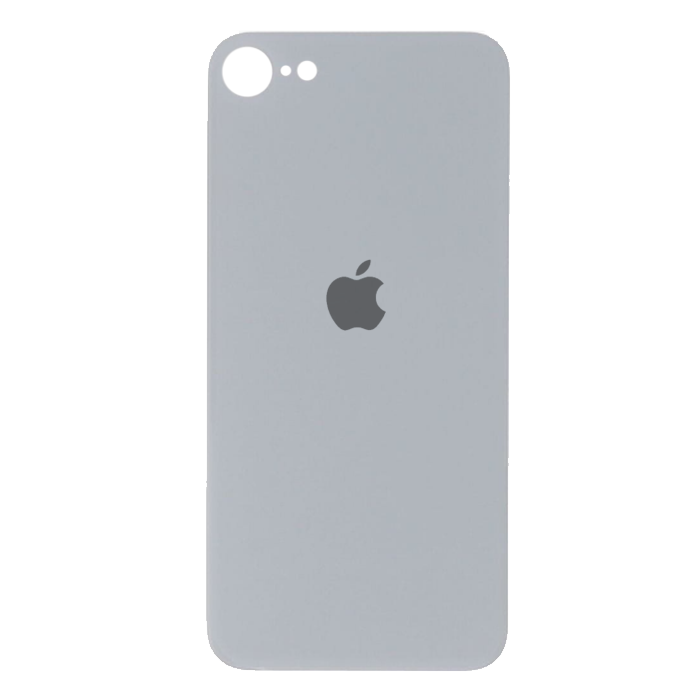 Klapka Baterii Tył Szkło iPhone SE 2020 Biały + Klej B-7000 bezbarwny